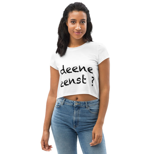 Crop-Top "deene eenst?"