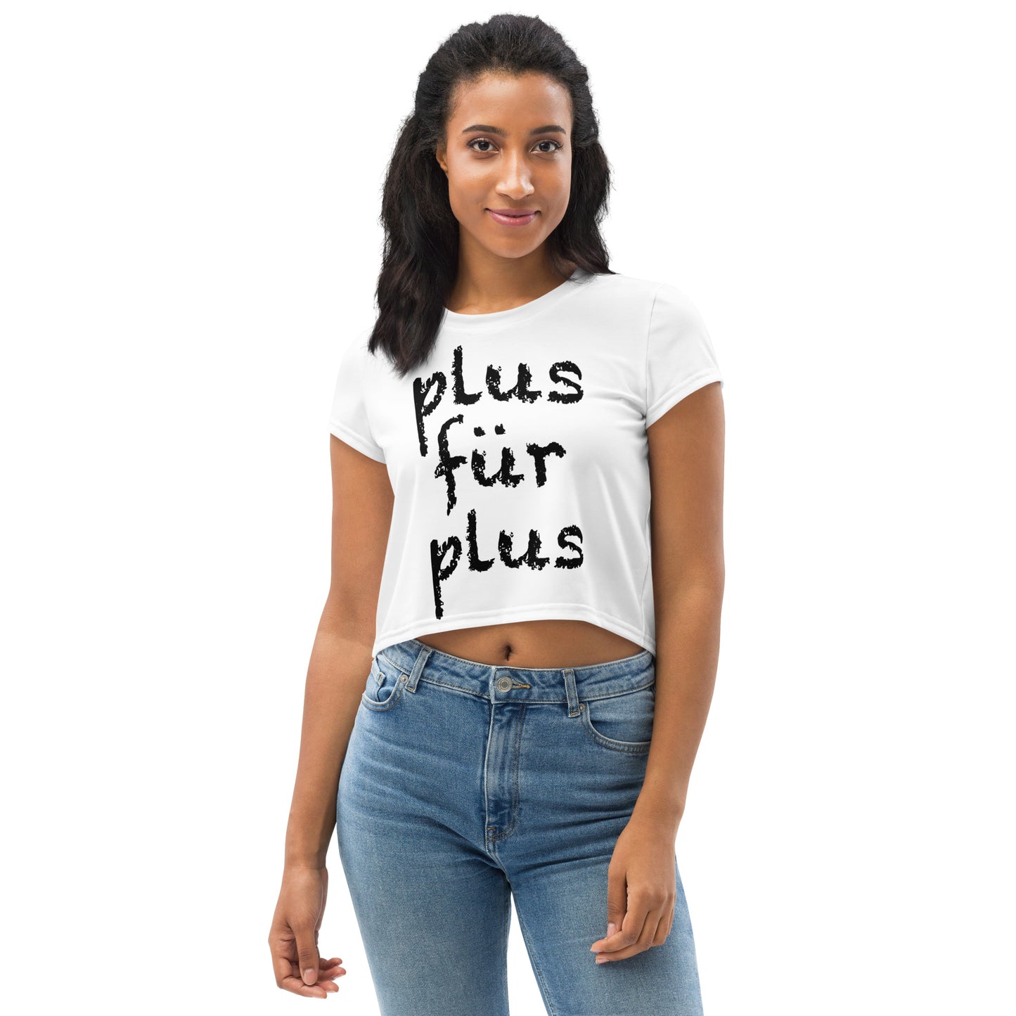 Crop-Top "plus für plus"