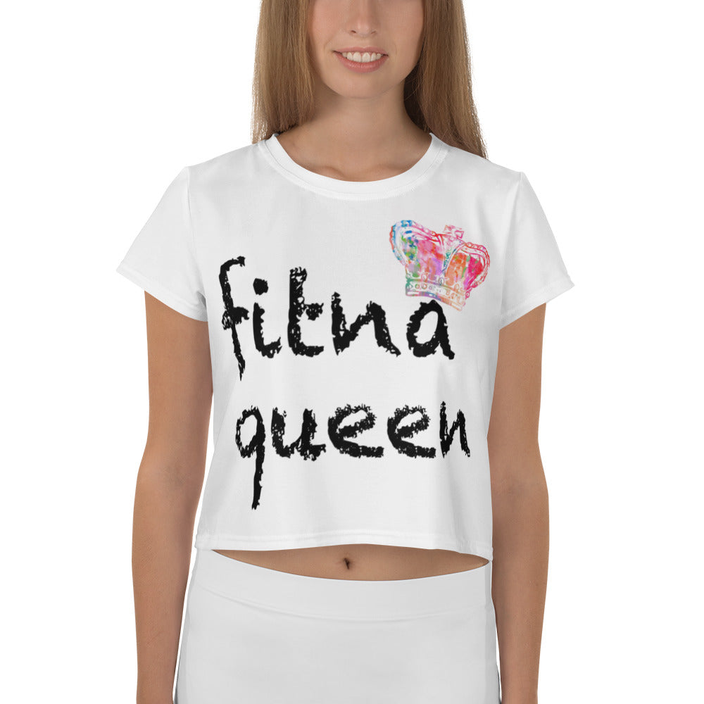 Crop-Top "fitna queen"