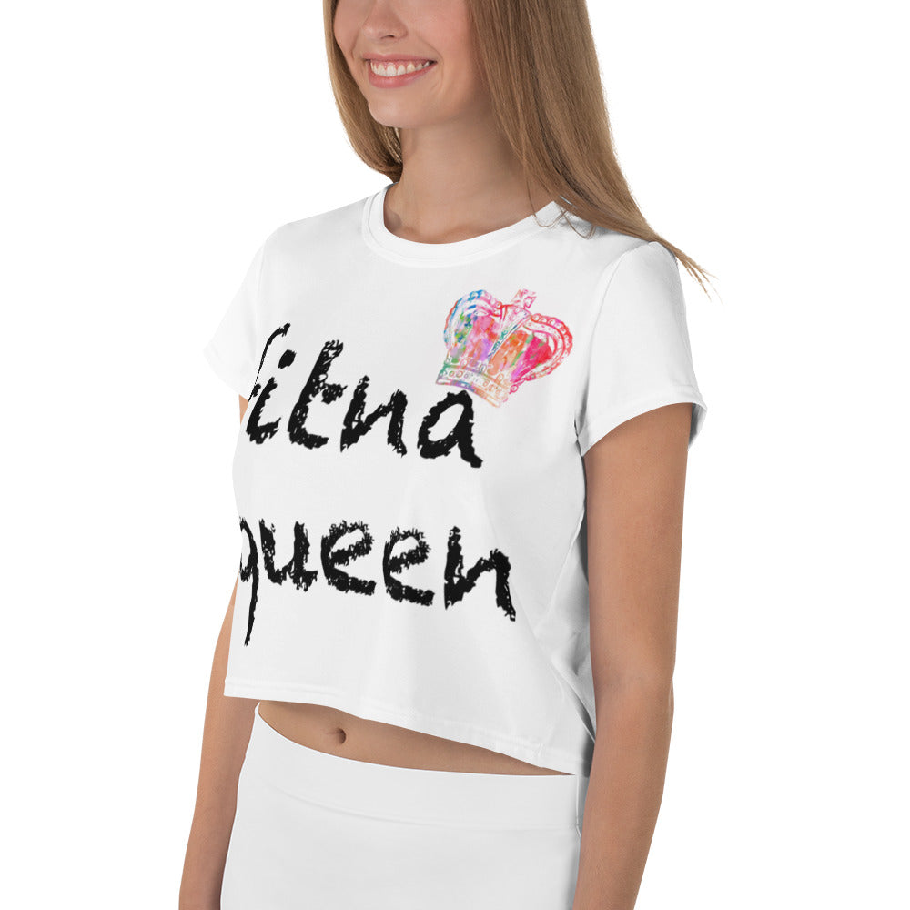 Crop-Top "fitna queen"