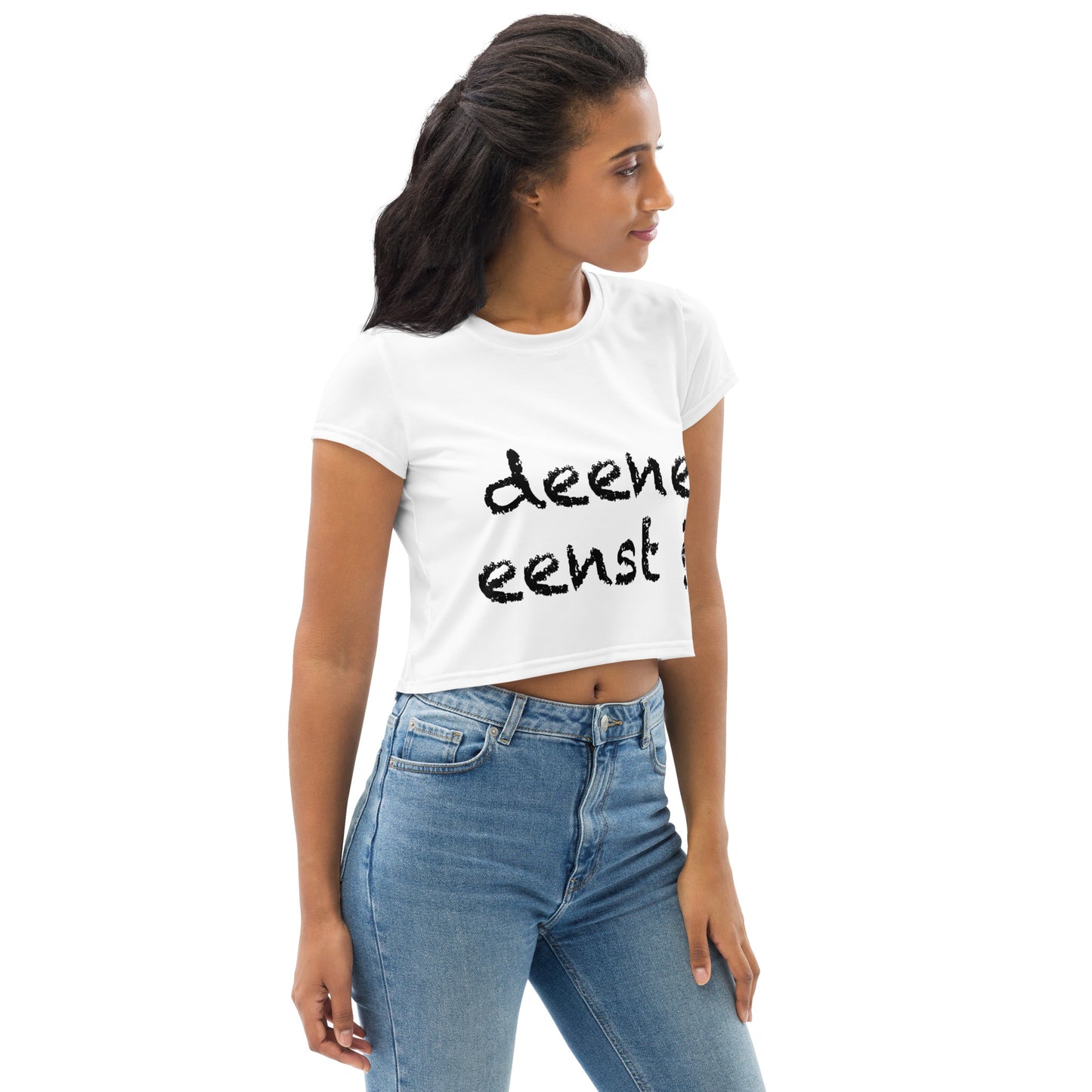 Crop-Top "deene eenst?"