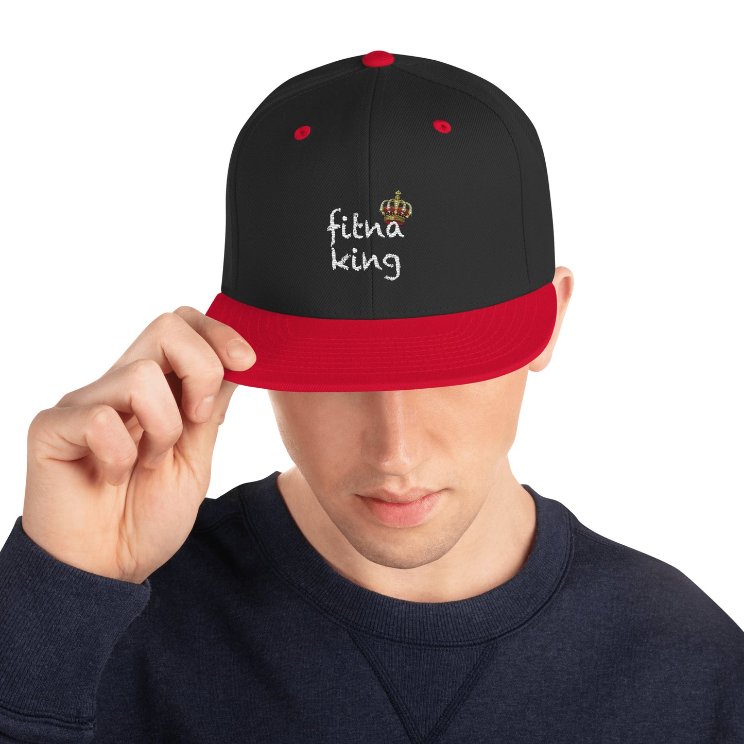 Snapback-Cap "fitna king"