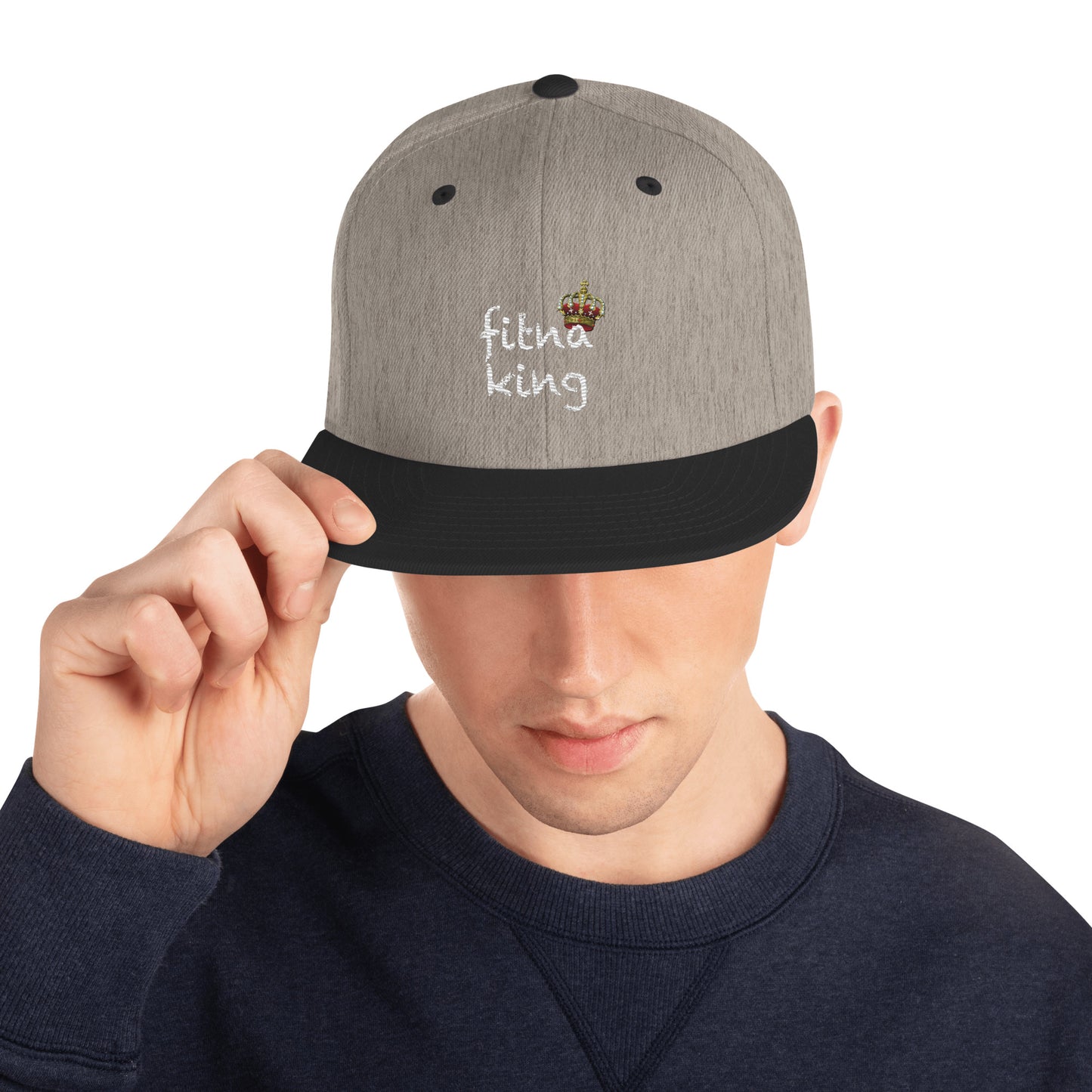 Snapback-Cap "fitna king"