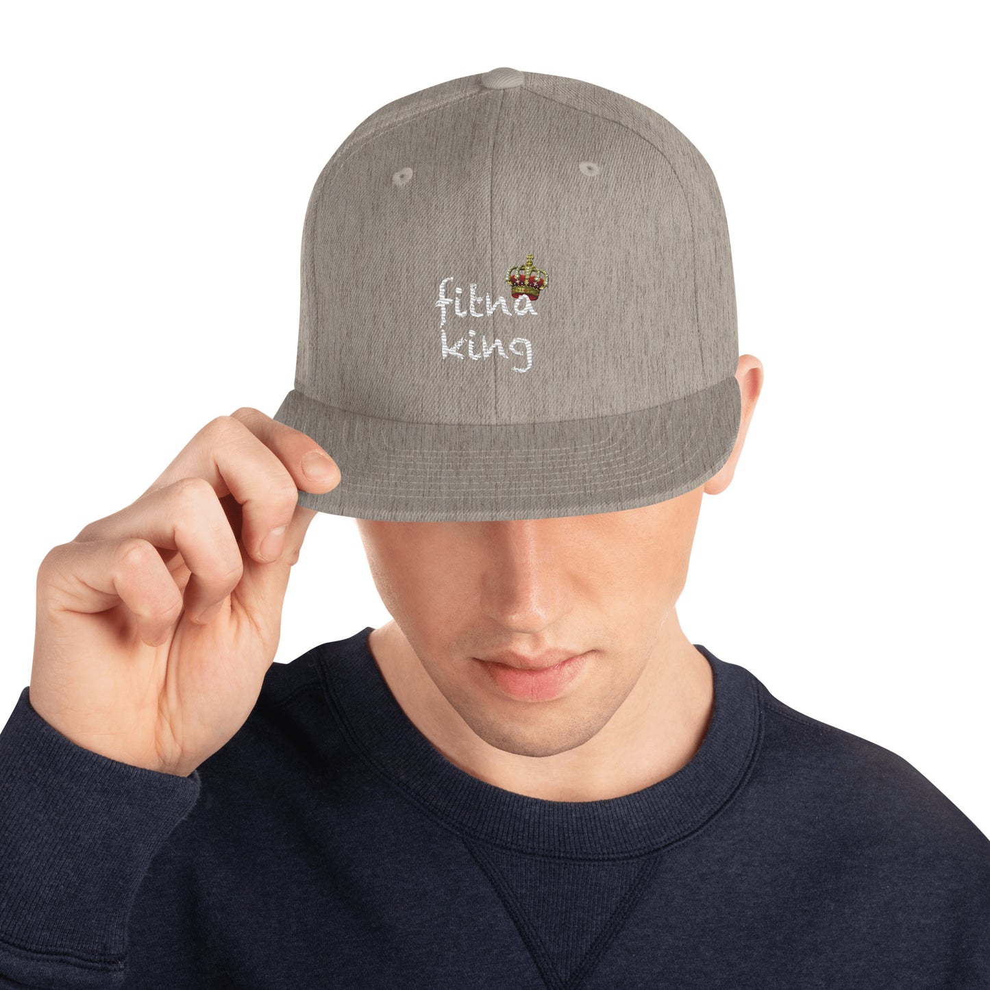 Snapback-Cap "fitna king"