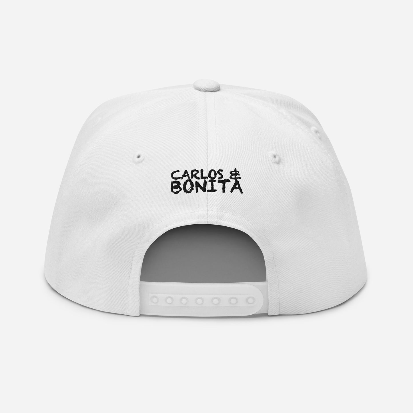 bella black & white cap