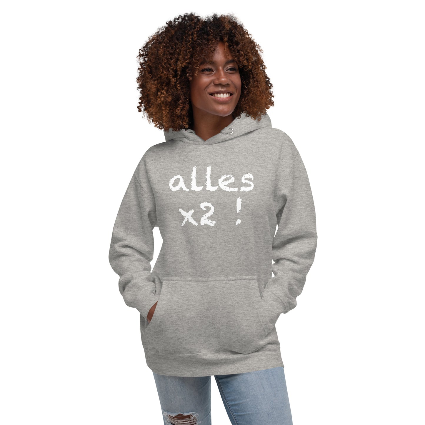 Unisex Hoodie "alles x2"