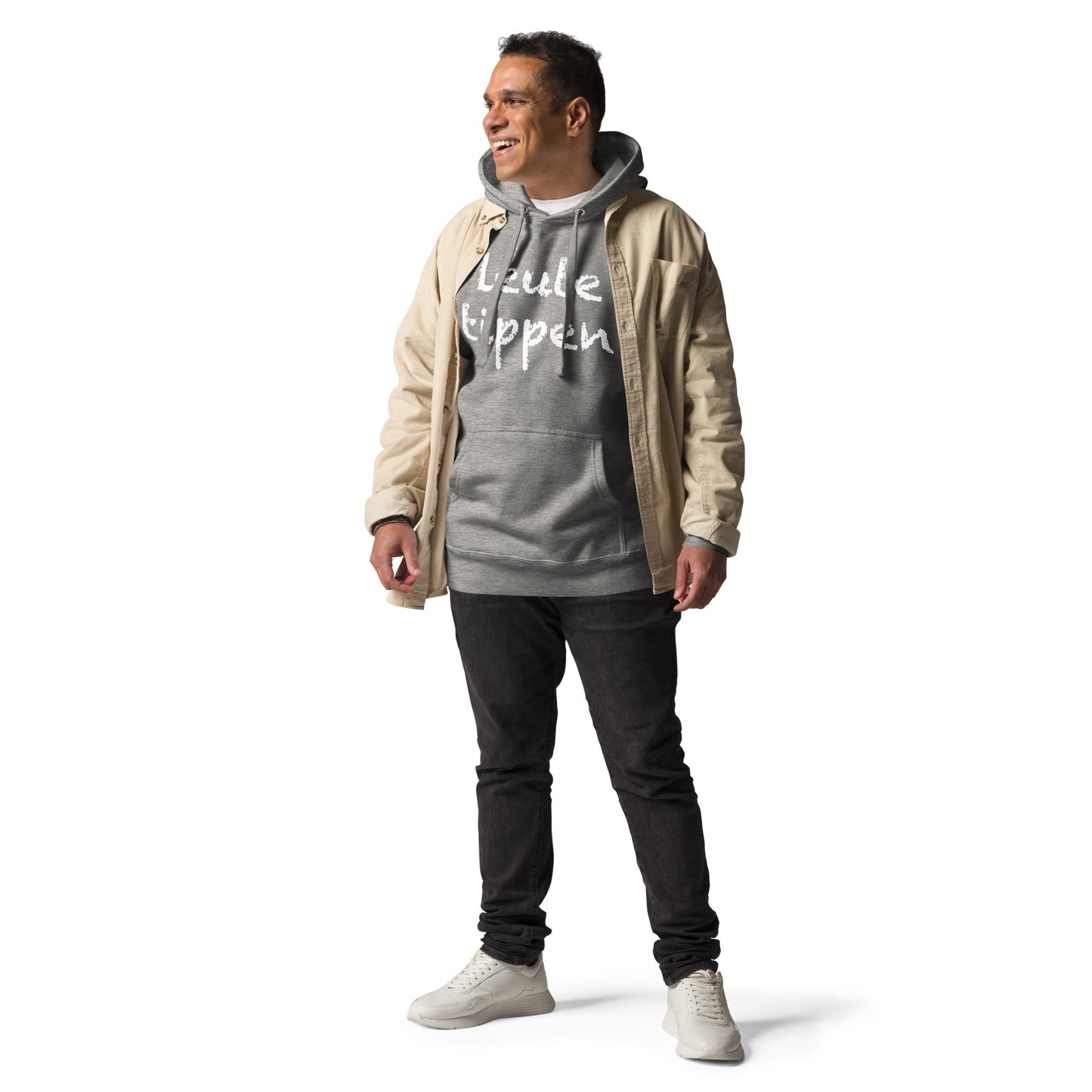 Unisex Hoodie "Leute tippen"