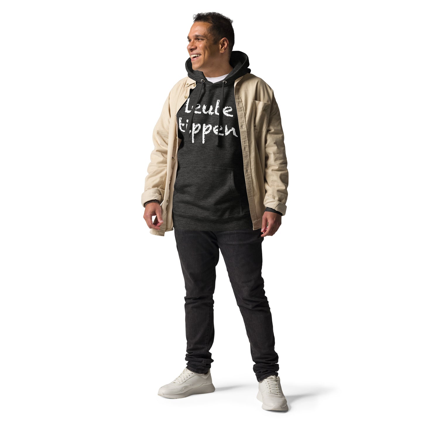 Unisex Hoodie "Leute tippen"