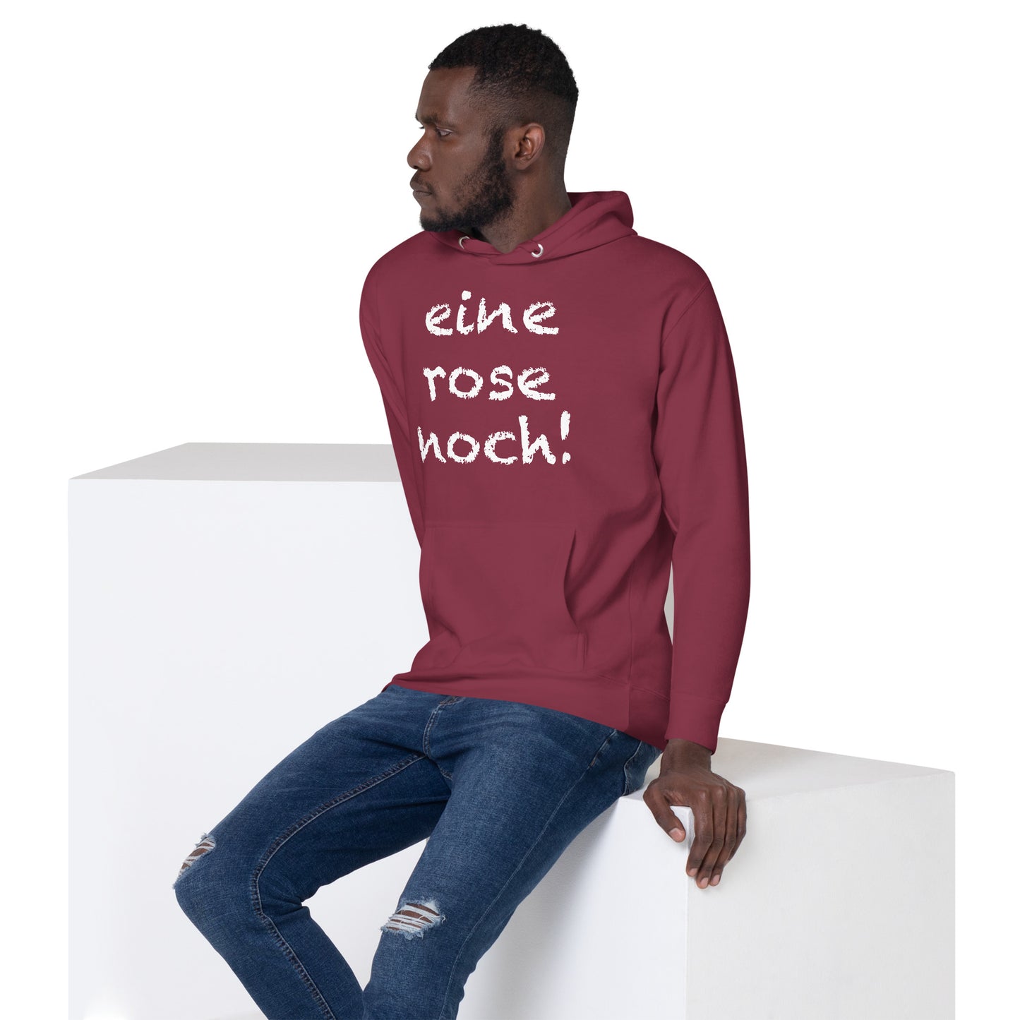 Unisex Hoodie "eine Rose noch"