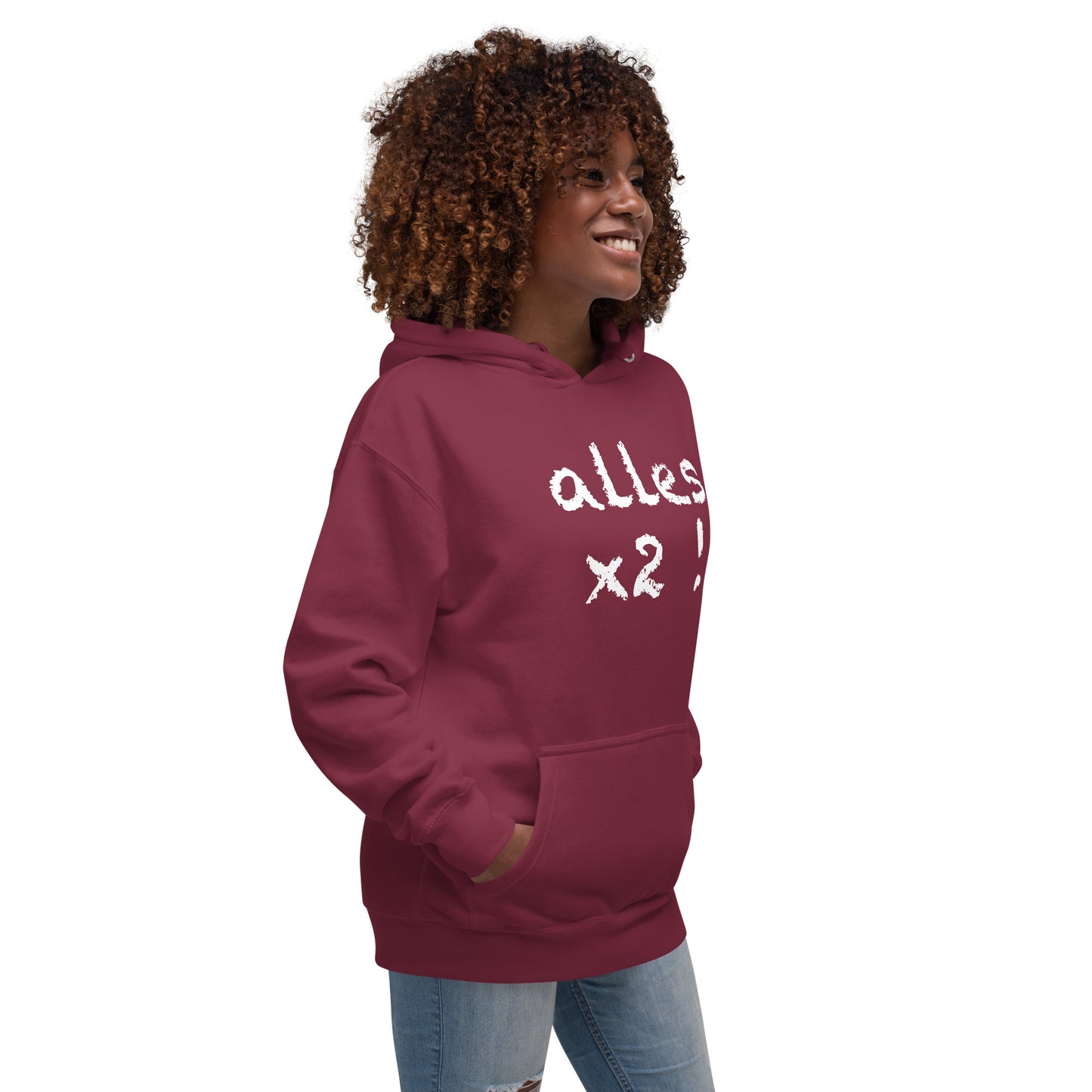 Unisex Hoodie "alles x2"