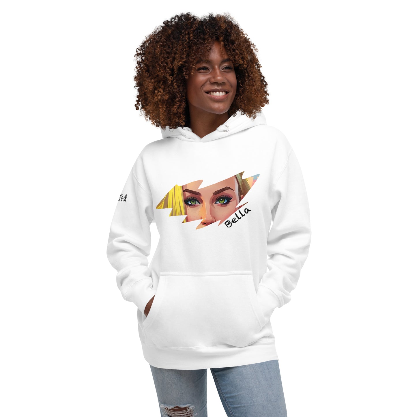 bella Hoodie Weiß