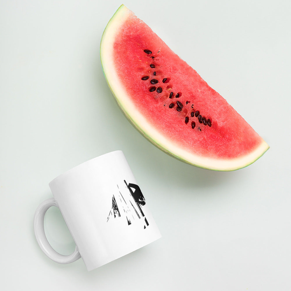 bella black & white Tasse